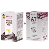 Sino-Sci Innovation Reishi Spore Oil Softgel + At Capsule Combo