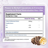 Sino-Sci Turkey Tail Mushroom Supplement - Immune Support