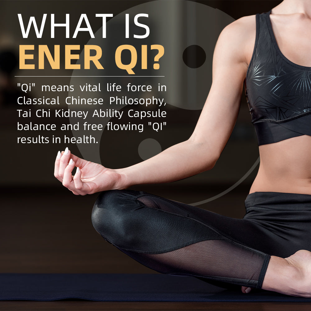 Sino-Sci EnerQi Capsules - Energy Support Boost Stamina Kidney Health