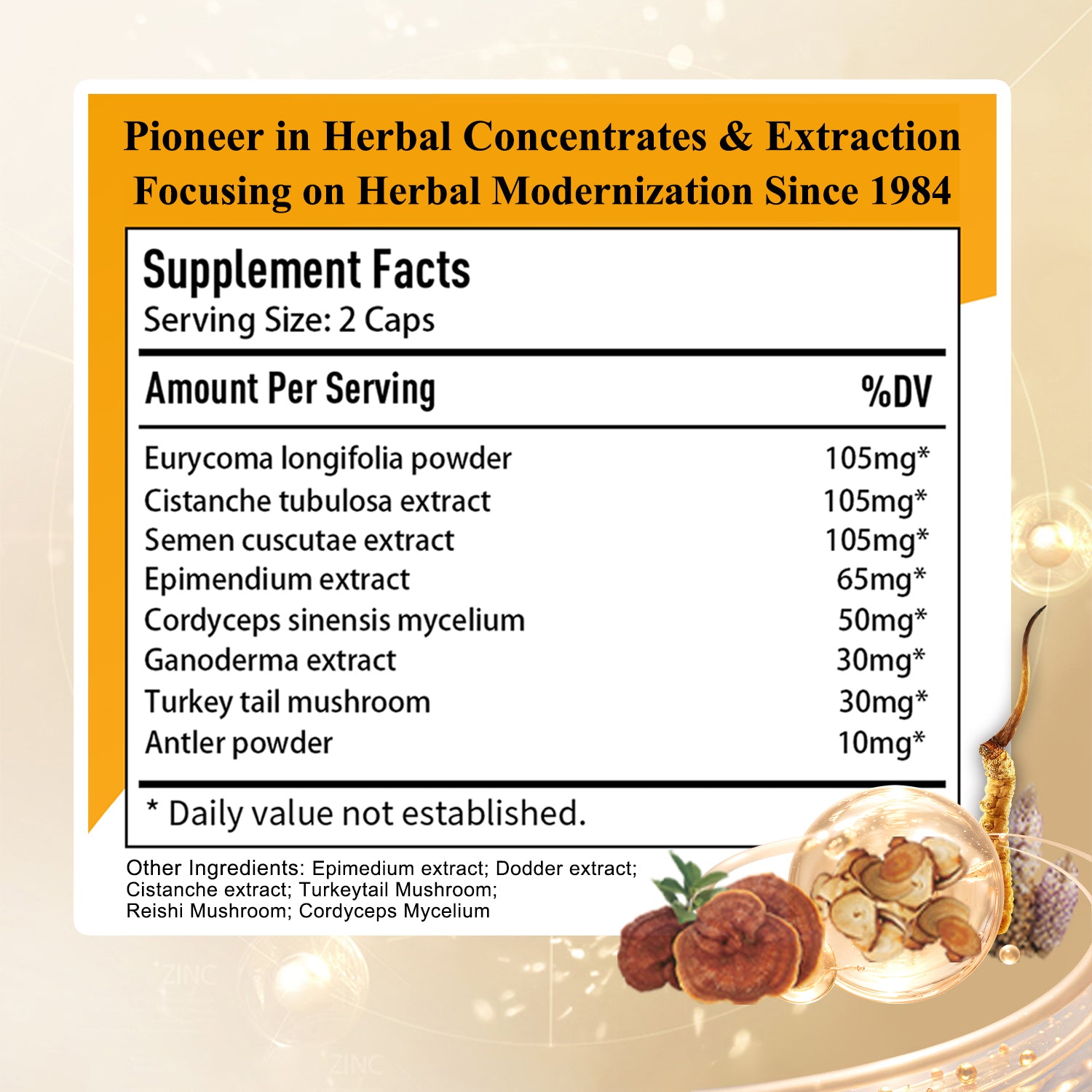 Sino-Sci EnerQi Capsules - Energy Support Boost Stamina Kidney Health