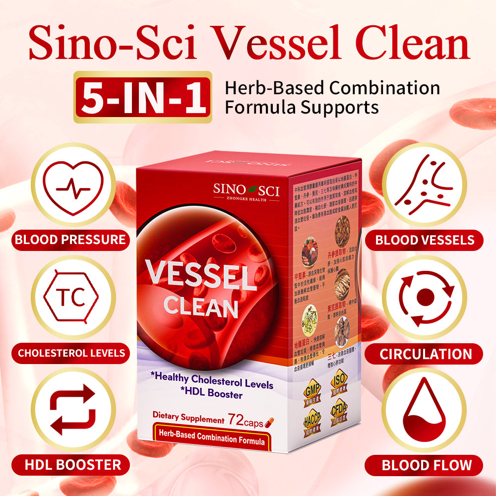 Sino-Sci Vessel Clean - Cardiovascular Health