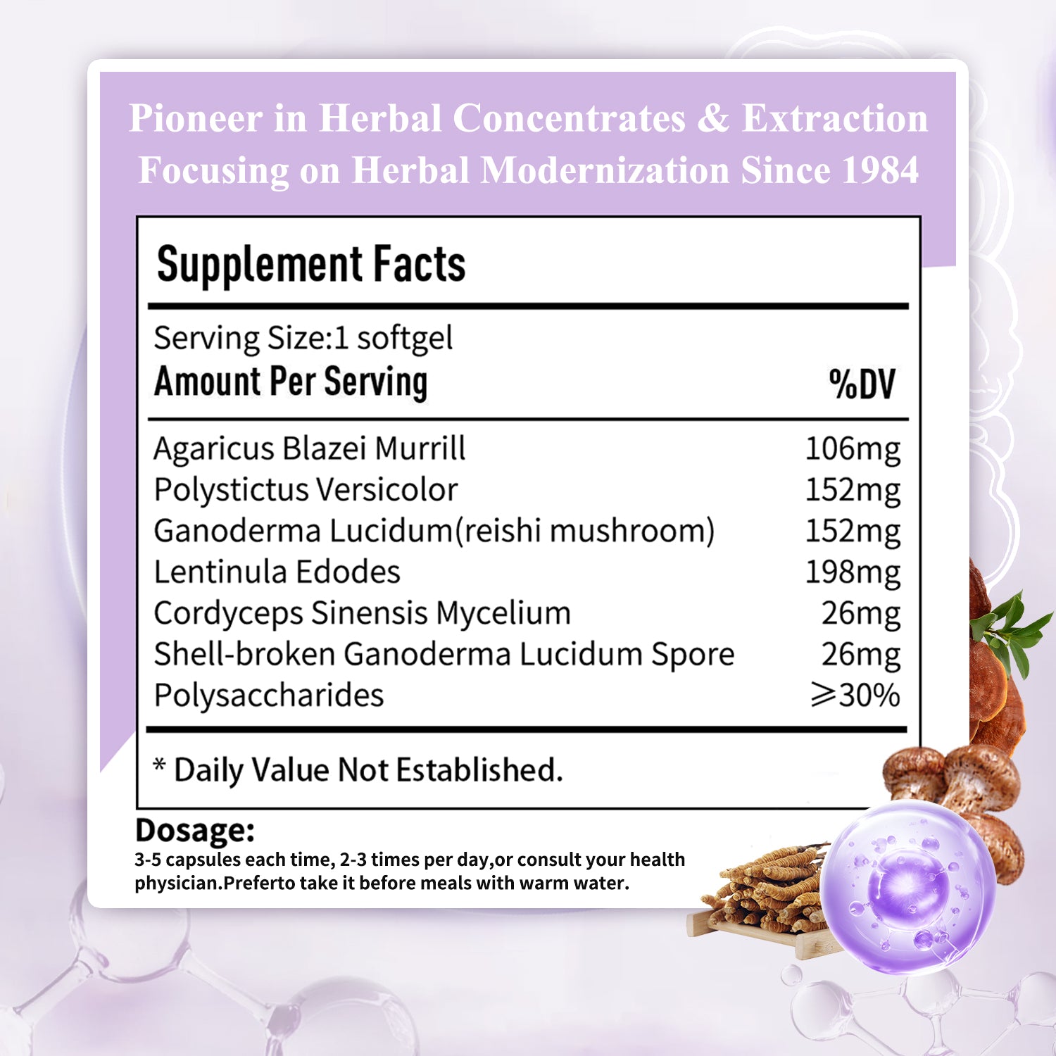Sino-Sci At Capsule - AHCC Immune Support