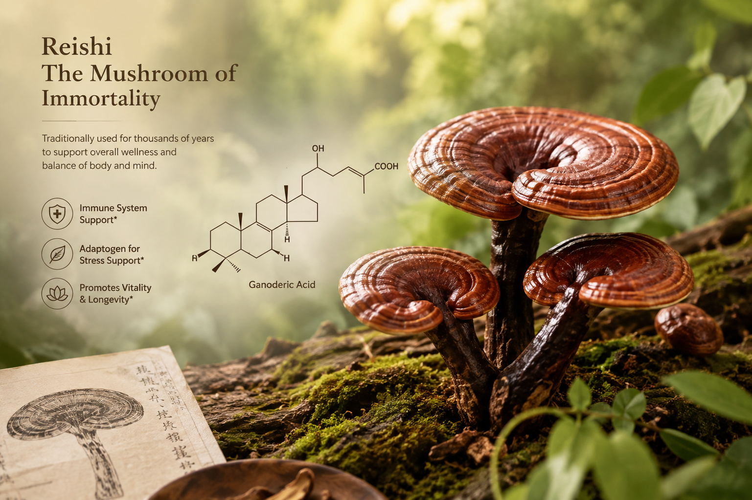 Reishi: The Mushroom of Immortality