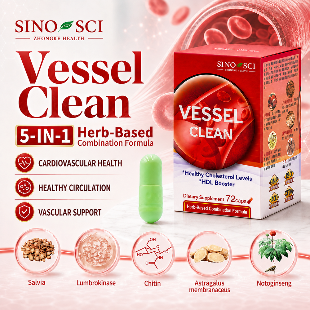 Sino-Sci Vessel Clean - Cardiovascular Health