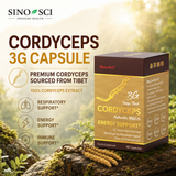 Sino-Sci Cordyceps 3G Capsule - Energy Support Immunity Booster