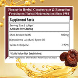 Sino-Sci Innovation Reishi Spore Oil Softgel - Triterpenes ≥ 40%